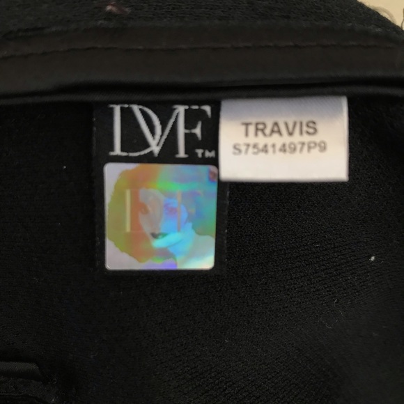 Diane Von Furstenberg | Black Knit Jacket - Picture 7 of 7